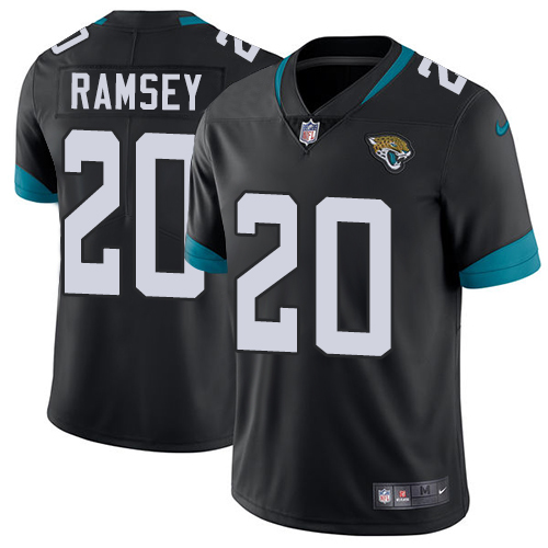 Jacksonville Jaguars #20 Jalen Ramsey Black Team Color Youth Stitched NFL Vapor Untouchable Limited Jersey